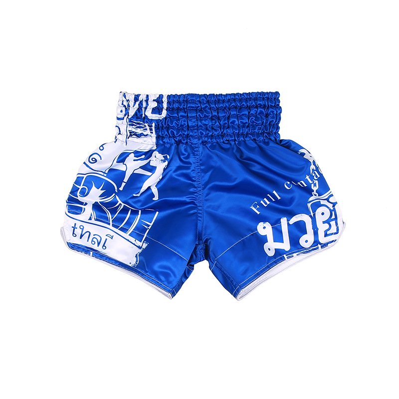 Children's model boxing pants KIDS martial arts clothing training clothes ufc combat clothing Muay Thai shorts soft breathable