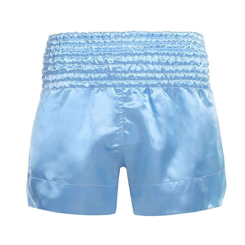 Combat Training Adult Solid Color Elastic Waist Quick-Dry Sports Shorts with Maximum Breathability