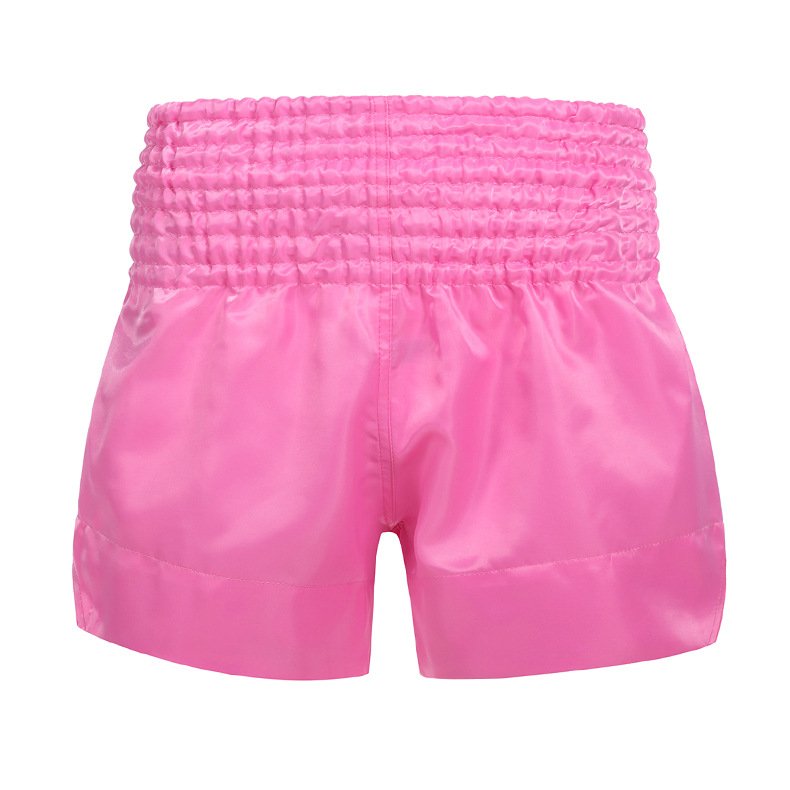 Combat Training Adult Solid Color Elastic Waist Quick-Dry Sports Shorts with Maximum Breathability