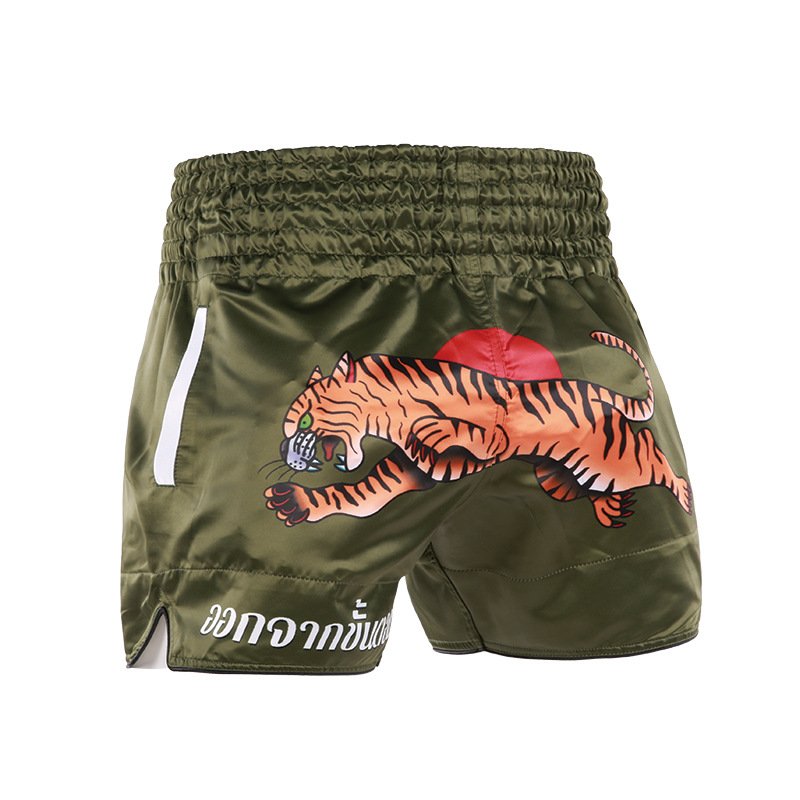 ONE Muay Thai Short Authentic Muay Thai Pants Side Plus Pocket Style Fight Pants Upgrade Boxing Shorts
