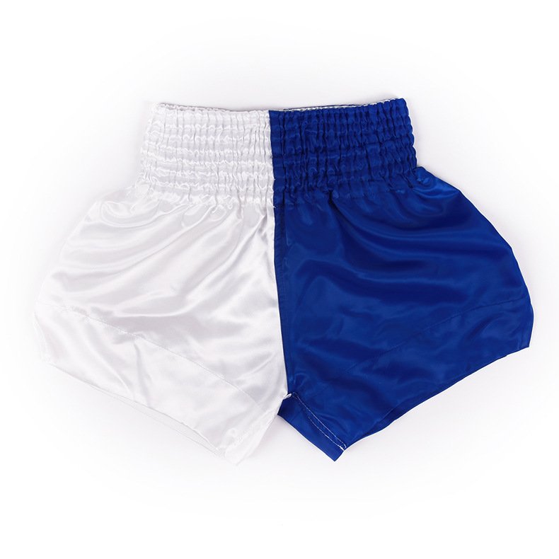 Vibrant Colorblocked Boxing Shorts for Shotgun Competitions with Stylish Muay Thai Design and Superior Fit