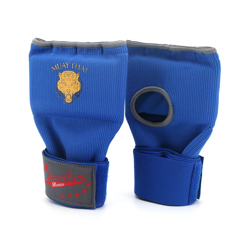 Gel Boxing Gloves Half Finger Gloves Sparring Fighting Lazy Quick Wrap Bandage Bandage Hand Protector Cloth Muay Thai Men's and Women's