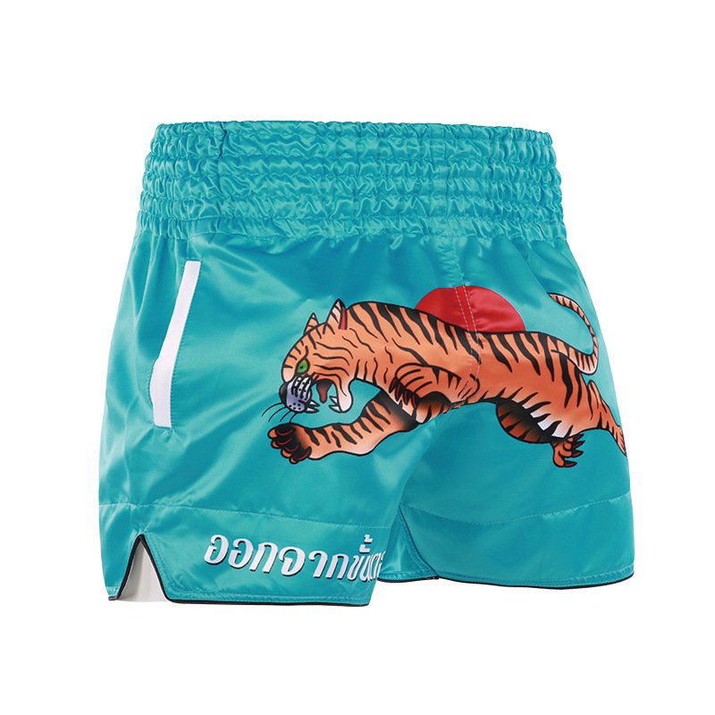 ONE Muay Thai Short Authentic Muay Thai Pants Side Plus Pocket Style Fight Pants Upgrade Boxing Shorts