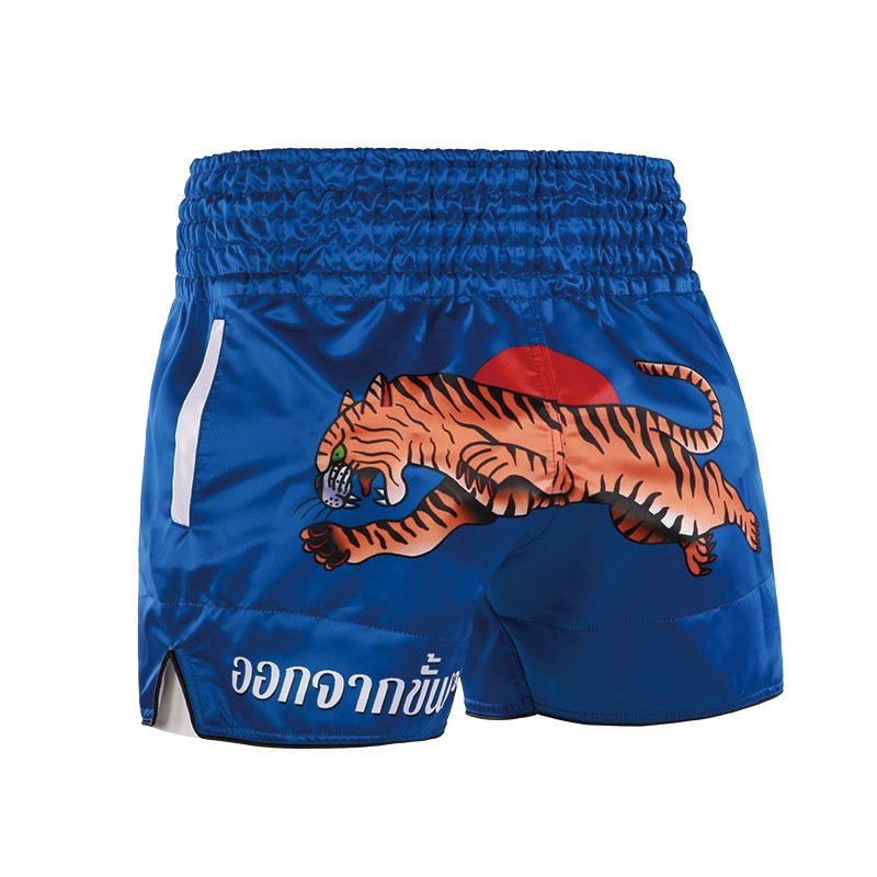 ONE Muay Thai Short Authentic Muay Thai Pants Side Plus Pocket Style Fight Pants Upgrade Boxing Shorts